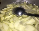 A picture of step 1 of Aam pana syrup.