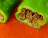 Foto del paso 3 de la receta: Pimientos italianos rellenos con carne