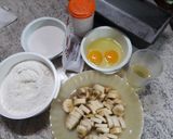 Foto del paso 1 de la receta: Budín de banana con cobertura de ganache de chocolate.❤😋😋