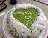 A picture of step 10 of Bánh Phú Sỹ (Pandan Sponge Cake).