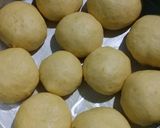 Foto langkah ke 6 dari resep Roti Sobek Labu Kuning.