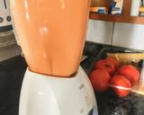 A picture of step 5 of Andalusian Gazpacho.