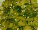 Foto del paso 4 de la receta: Tallarines integrales con "pesto" de Brucelas