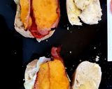 A picture of step 3 of My BLT on a Crusty Roll 😘.