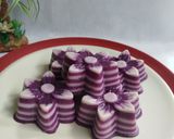 Foto langkah ke 4 dari resep Kue Pepe ubi ungu.