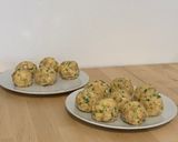 A picture of step 5 of Dough balls with cheese (Vegetarian).