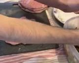 Karácsonyi rántott karaj recept fázis 4 fotója
