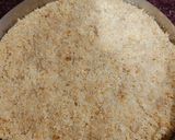 A picture of step 5 of Coconut Mava Burfi.