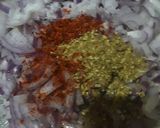 A picture of step 1 of Onion paratha.