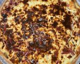 Une image de l'étape 7 de Quiche au poireau et feta.