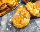 Foto del paso 4 de la receta: Mini napolitanas de choco blanco y crema de avellanas 🥐