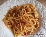 Spaghettoni με κόκκινη σάλτσα τόνου φωτογραφία βήματος 9