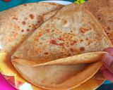 तिकोन पराठा (Tikone paratha recipe in hindi) रेसिपी चरण 6 फोटो