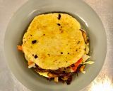 Foto del paso 9 de la receta: Arepa rellena
