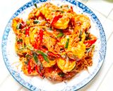 Foto langkah ke 7 dari resep Udang Saus Mentega.