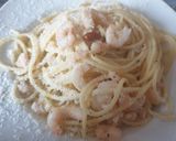 Foto del paso 4 de la receta: Spaghetti de peperoncino e gamberi con Mambo