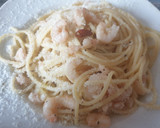 Foto del paso 4 de la receta: Spaghetti de peperoncino e gamberi con Mambo
