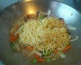 箭筍炒麵的食譜步驟6照片
