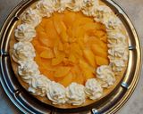 Foto del paso 5 de la receta: Tarta de durazno y crema
