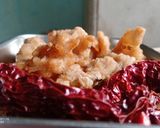 A picture of step 3 of Chicken Hong Kong.