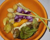 Foto langkah ke 3 dari resep Ikan Tongkol Panggang Masak Bumbu Kuning.