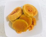 Hình bước làm 1 của món Soup bí đỏ
