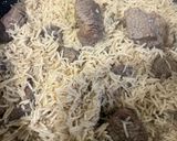 صورة لخطوة 7 من وصفة رز مبهر بالخضار واللحم المسلوق