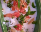 A picture of step 3 of Vegetable Raita.