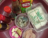 Foto langkah ke 1 dari resep Mun Tahu Ayam Udang.