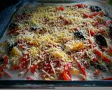 Foto del paso 11 de la receta: Gratín de vegetales bañados con leche al ajo y canela