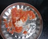 A picture of step 2 of Rajvadi Dhokli Sabji.