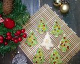 Hình bước làm 7 của món Bánh Mì Cây Thông Noel 🎄