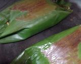 Foto langkah ke 4 dari resep Nasi Bakar Cumi Hitam Telur Asin.