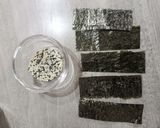Une image de l'étape 4 de 🍙Onigiri croustillant aux graines de sésame.