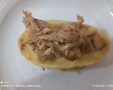 Foto del paso 12 de la receta: Milhojas de patatas con pollo 🐓 al horno y vino en reducción de su propio jugo