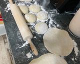 A picture of step 3 of The One With The Lebanese Pita Bread.
