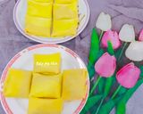 Hình bước làm 5 của món Bánh Crepe Sầu Riêng
