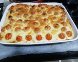 Foto del paso 10 de la receta: Pastel de puré de patatas con tomate cherry