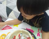 Foto langkah ke 6 dari resep Surprise Cake 50k.