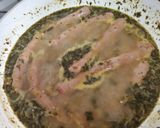 Foto del paso 3 de la receta: Salchichas al verdeo con Roquefort, acompañadas con arroz