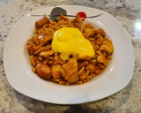 Foto del paso 5 de la receta: Fideuá de pavo y pollo con alioli