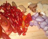 Foto langkah ke 2 dari resep Tumis kulit melinjo teri.
