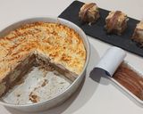 Foto del paso 4 de la receta: Cocina de subsistencia: Pudín Rústico de Pan Anejado al Caldo de Lentejas