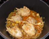 Foto del paso 5 de la receta: Patas de Pollo con aceite de Dende, arroz y leche de coco !!!