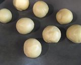 A picture of step 14 of Rosca de Reyes with Amaranth Topping.