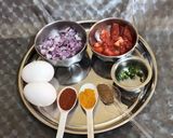 ওমলেট কারি (Omelet curry recipe in bengali) রেসিপির ধাপ 1 ছবি