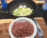 Foto del paso 2 de la receta: Pastel de carne con puré mixto (papa y zapallo)