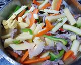 Foto del paso 13 de la receta Ternera con verduritas en tiras!!😋🍽