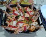 Foto del paso 7 de la receta: Arroz mixto mariscos y pollo