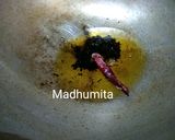 A picture of step 4 of Bottlegourd Lauki Dudhi Tadka with Nigella seeds kalonji.